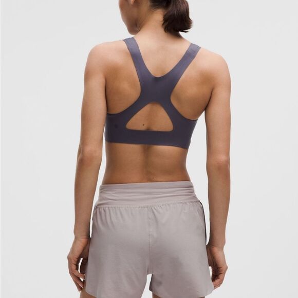 Lululemon Cross Chill Bra 34D Light Beige Wireless Sculpted Crossback- EUC! - Picture 9 of 9